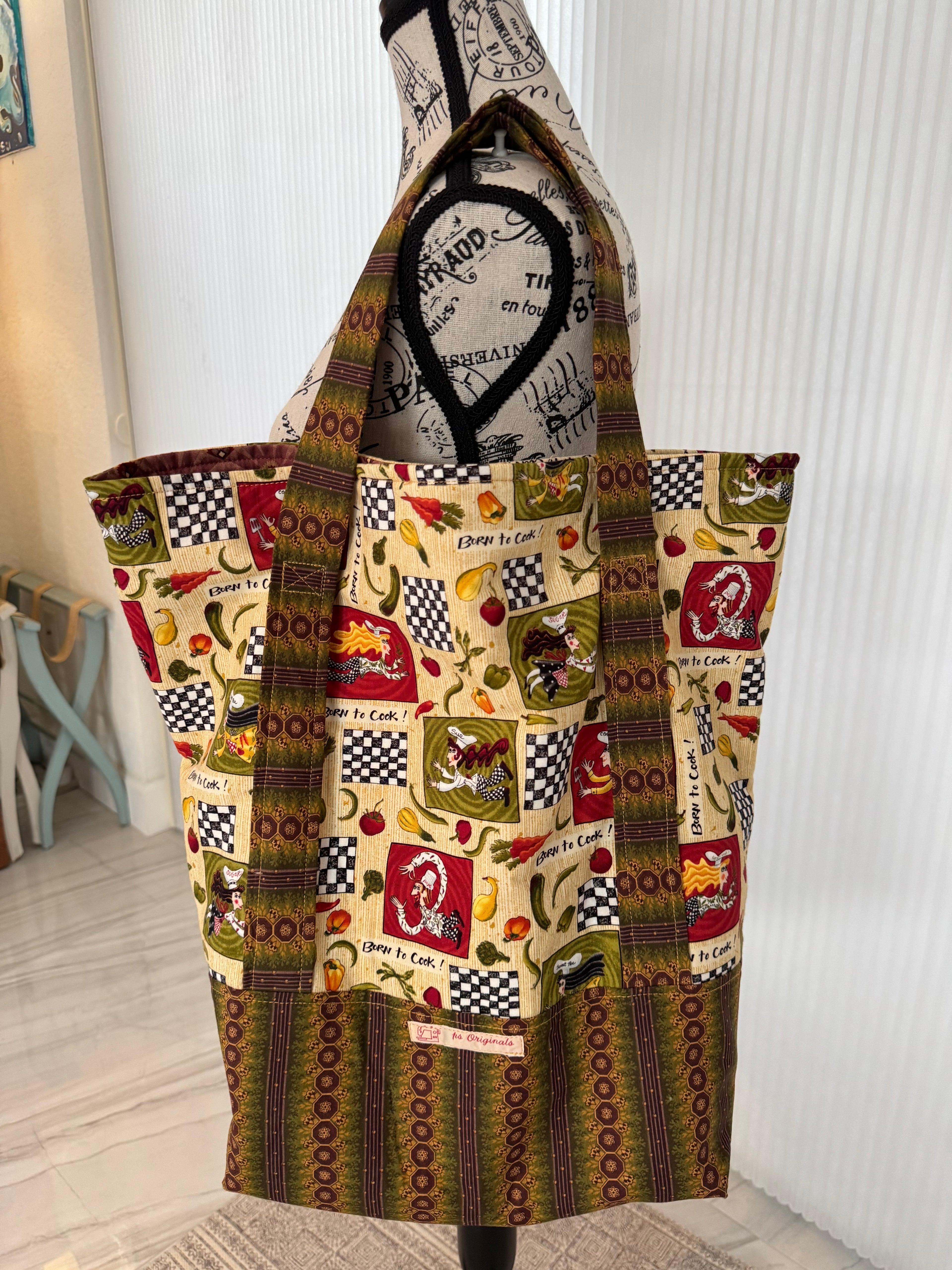 Born to Cook Market Bag