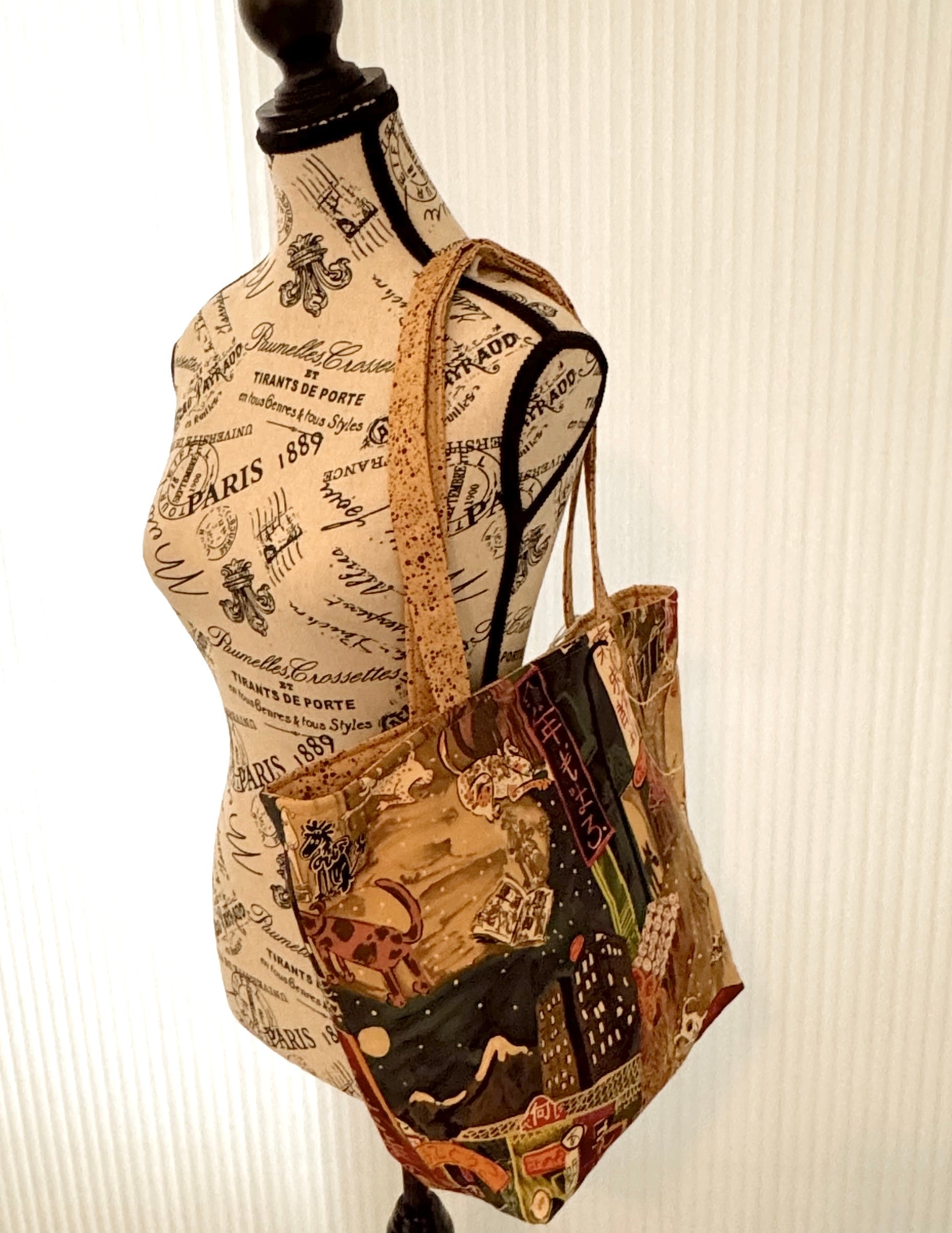 Bow Wow Splatter Tote