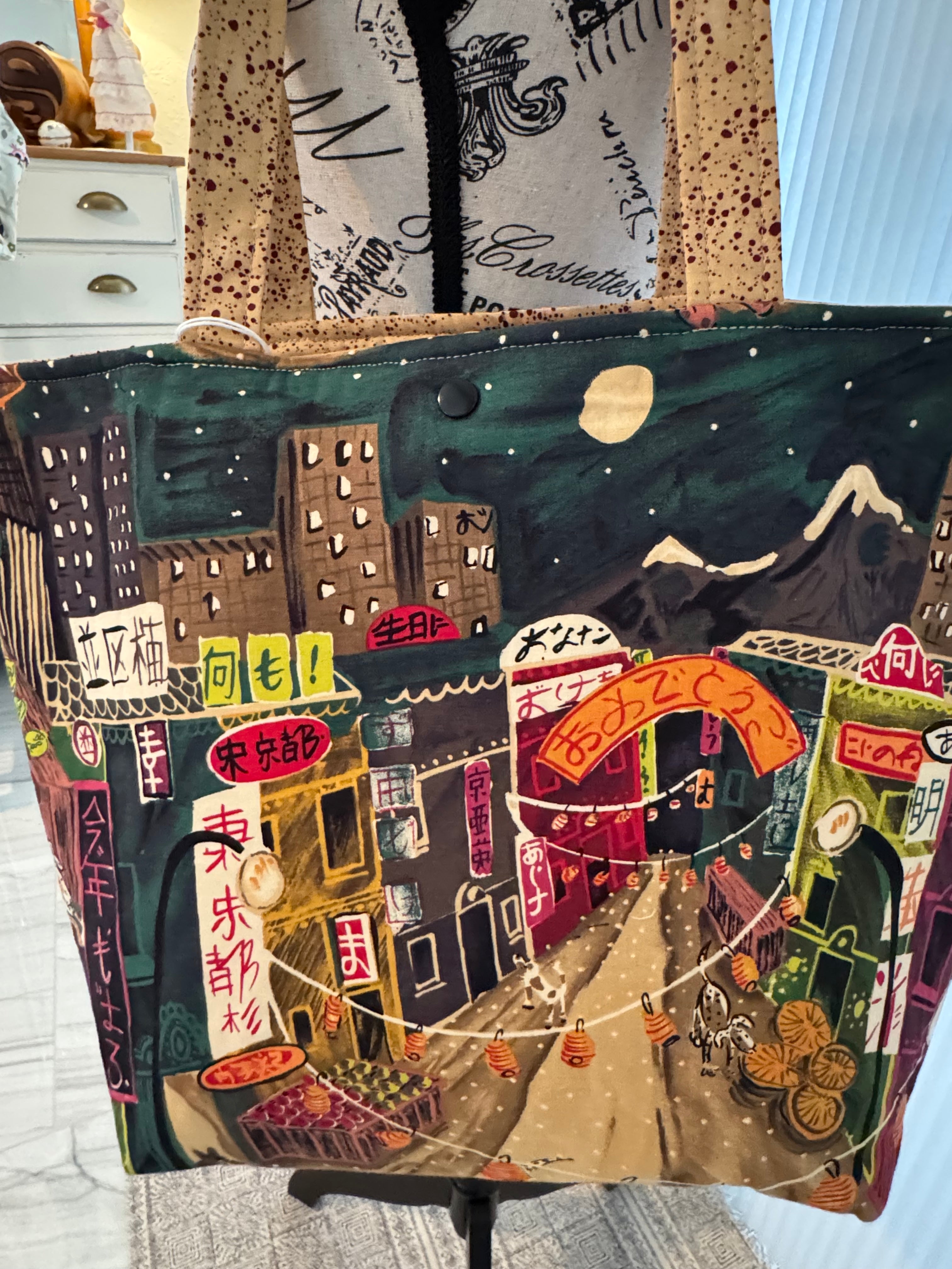 Bow Wow Splatter Tote
