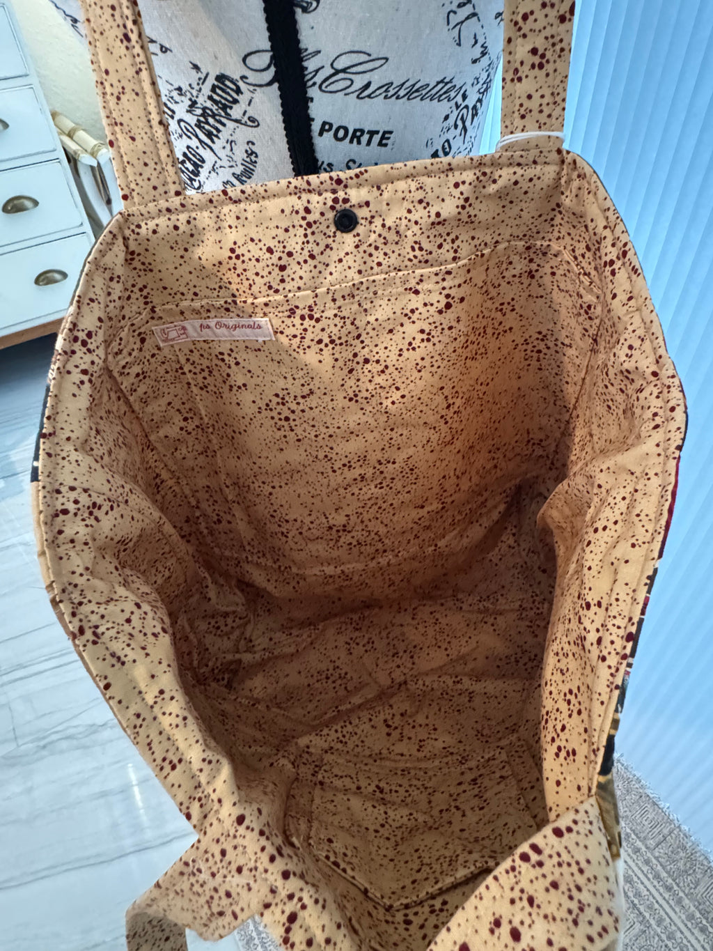 Bow Wow Splatter Tote