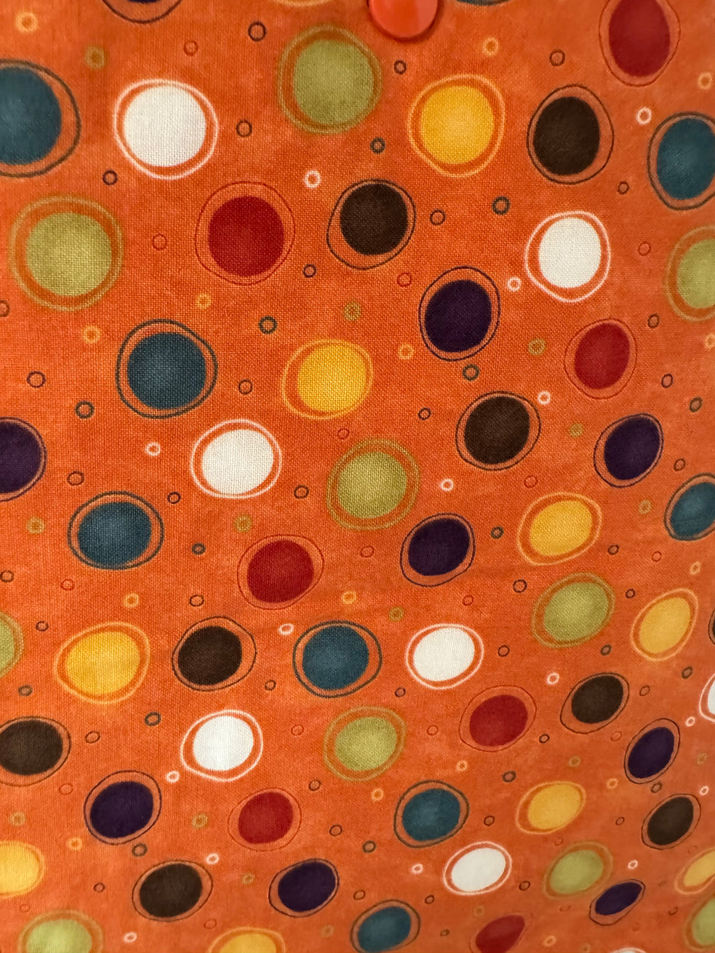 Fall Colors Polka Dot Tote